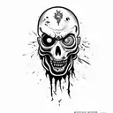 zombie tattoo design idea