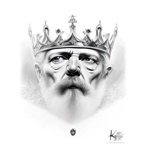 king David  tattoo design idea