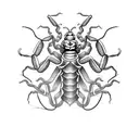 scorpion with snakes tattoo design idea