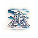 architecture Greece tattoo design idea