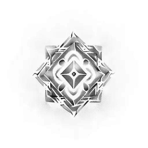  mantra, ornamental tattoo design idea