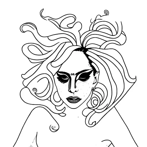 lady gaga songs tattoo design idea