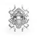 robocop tattoo design idea