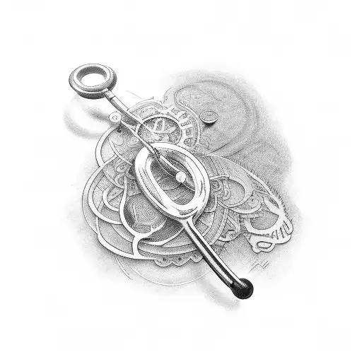 stethoscope tattoo design idea