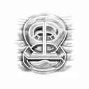 A heavy equipment vehicle with Montreal Canadiens logo on its side tattoo design idea