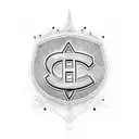 A heavy equipment vehicle with Montreal Canadiens logo on its side tattoo design idea