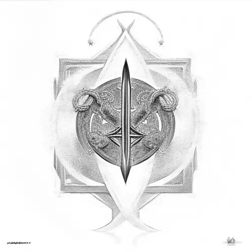 Ankh Symbol tattoo design idea