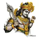 murugan vel tattoo design idea