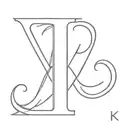 2 letter K tattoo design idea