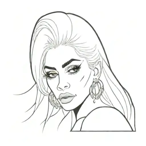 lady gaga tattoo design idea