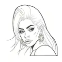 lady gaga tattoo design idea