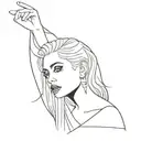 lady gaga tattoo design idea