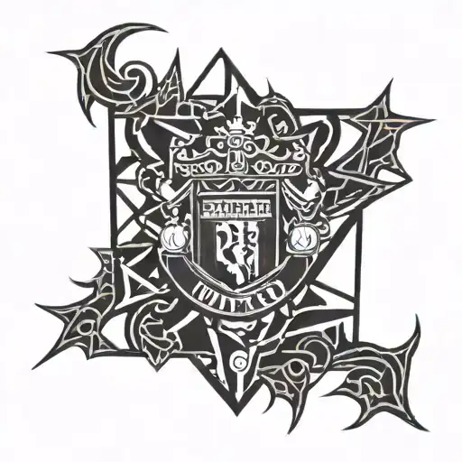 Manchester united's devil  tattoo design idea