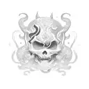 Ginger from "the Path" video game tattoo design idea