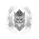 Ginger from "the Path" video game tattoo design idea