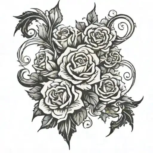 In God, whose word I praise, in God I trust; I shall not be afraid. What can flesh do to me tattoo design idea
