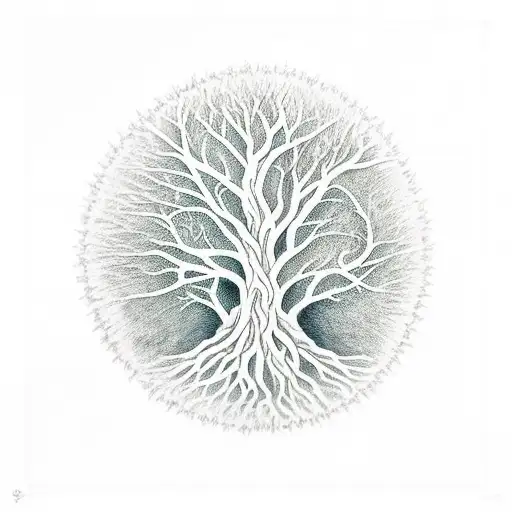 Tree of Life, little boy tattoo design idea