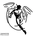 Icarus tattoo design idea