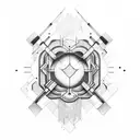 Discipline Dedication Desire tattoo design idea