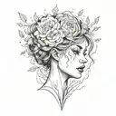 Don't be so harsh on yourself, you're living for the first time tattoo design idea