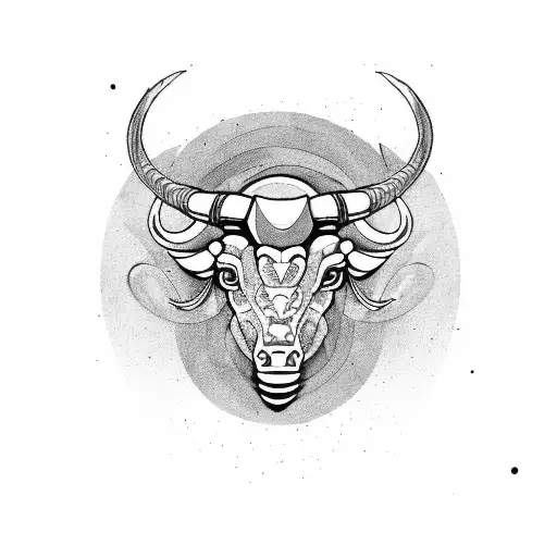 taurus Capricorn gemeni  tattoo design idea