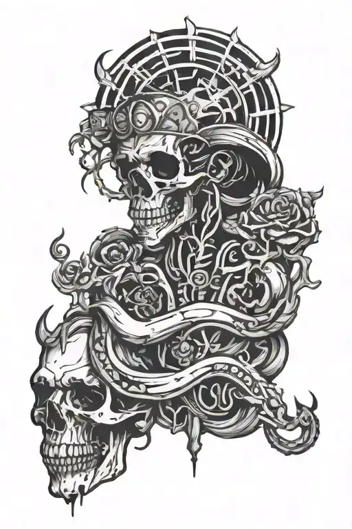 “So if it takes for me to suffer for my brother to see the light, give me pain till I die but please Lord, treat him rig tattoo design idea