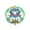 apple pen rollerskates shamrock book heart family friends adventure sun surf live love laugh music cross passion daisy  tattoo design idea