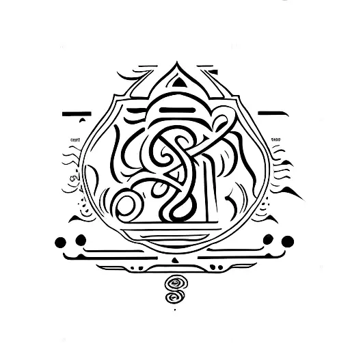 baybayin of the word hiraya manawari tattoo design idea