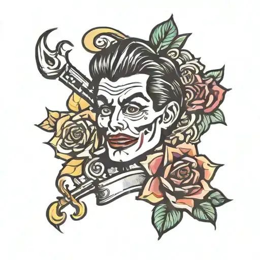 rockabilly estilo tattoo design inspired tattoo design idea