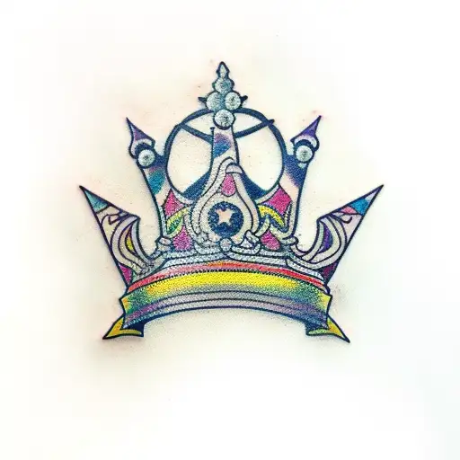 Queen's Crown tattoo design idea