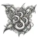 2005 numbers  tattoo design idea