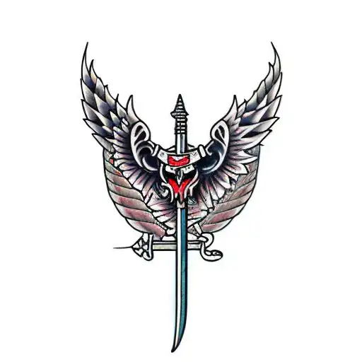 long sword  tattoo design idea