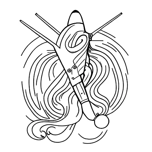 1967 mustang  tattoo design idea