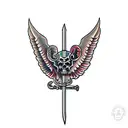 long sword  tattoo design idea