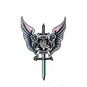 long sword  tattoo design idea