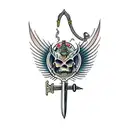 long sword  tattoo design idea