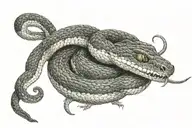 snake eating itself band tattoo tattoo design idea