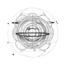 solar system  tattoo design idea