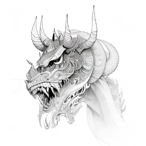 Kirin tattoo design idea