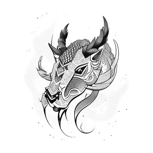 Kirin tattoo design idea
