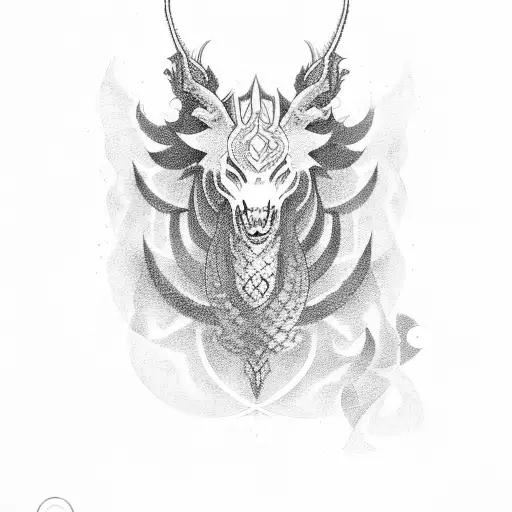 Kirin tattoo design idea