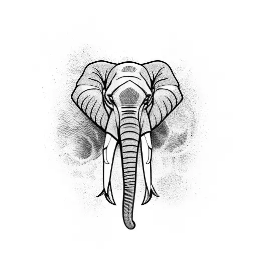 Elephant Symbol Tribal Tattoo Design Vector Stock Vector (Royalty Free)  1903667779 | Shutterstock