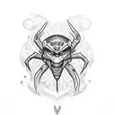 phantom troupe spider tattoo for back  tattoo design idea