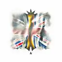 A british flag tattoo tattoo design idea