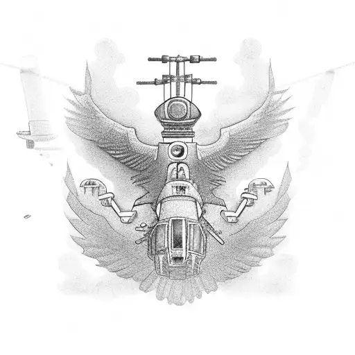 HH-60G with F-35, pararescue green feet  tattoo design idea