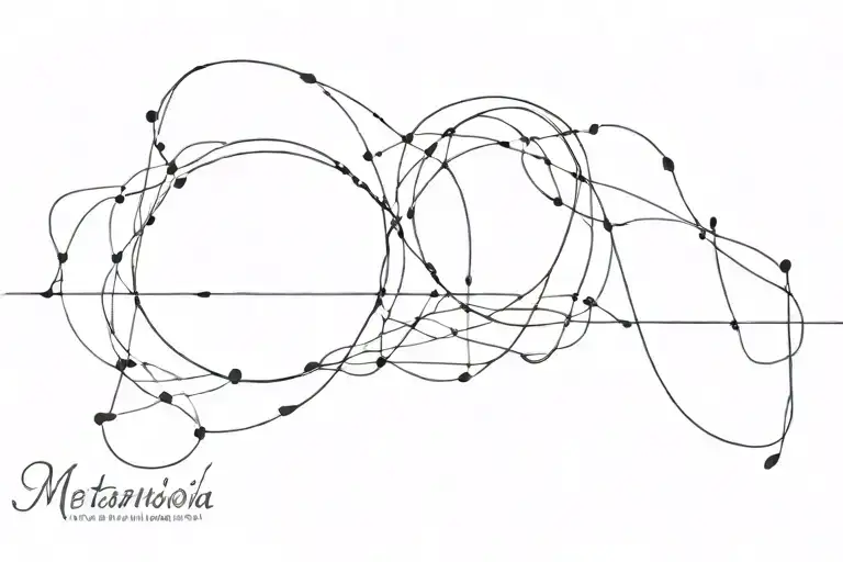 constant "metanoia" tattoo design idea