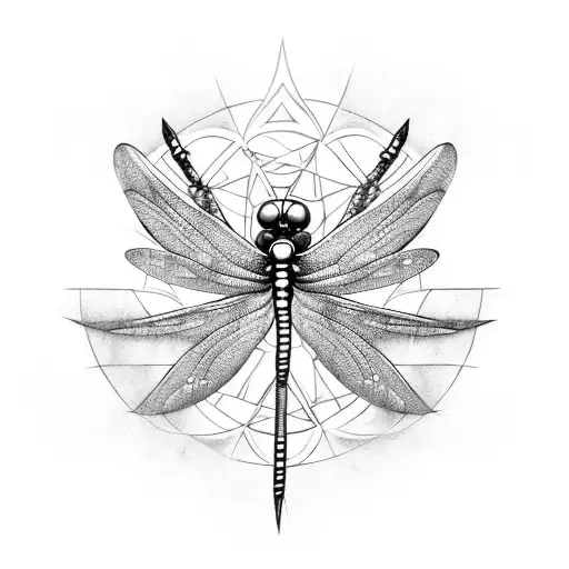 coheed and cambria keywork dragonfly tattoo design idea