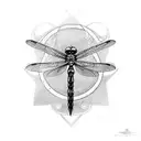 coheed and cambria keywork dragonfly tattoo design idea