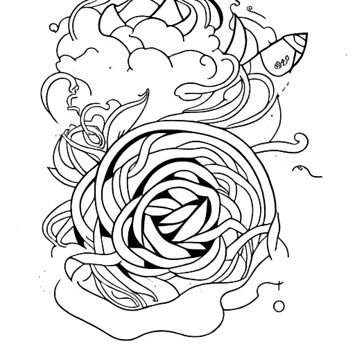 dedication and perseverance  tattoo design idea