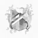 rounded aegis shield with different mythology motives around the shield tattoo design idea